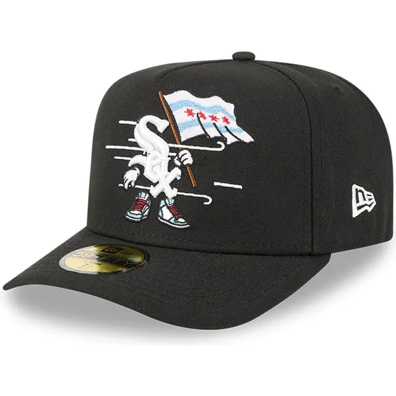 mutsid-kumer-must-liibuv-59fifty-a-frame-cartoon-chicago-white-sox-mlb-new-era