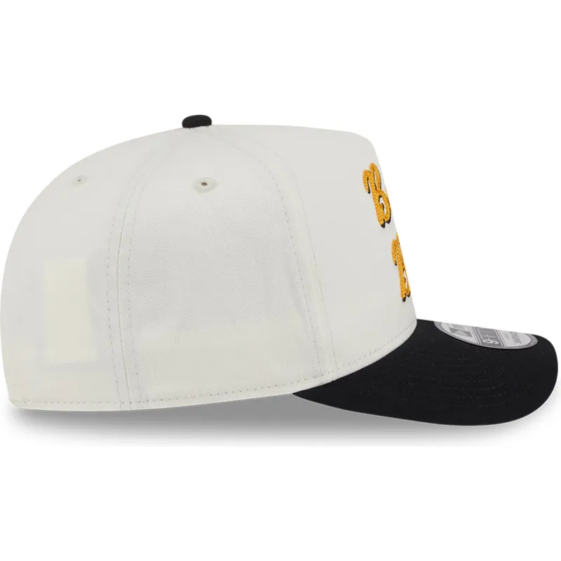 mutsid-kumer-beez-snapback-9fifty-a-frame-chainstitch-boston-bruins-nhl-new-era