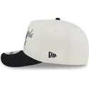 new-era-curved-brim-9fifty-a-frame-chainstitch-los-angeles-kings-nhl-beige-and-black-snapback-cap