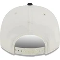 new-era-curved-brim-9fifty-a-frame-chainstitch-san-jose-sharks-nhl-beige-and-black-snapback-cap