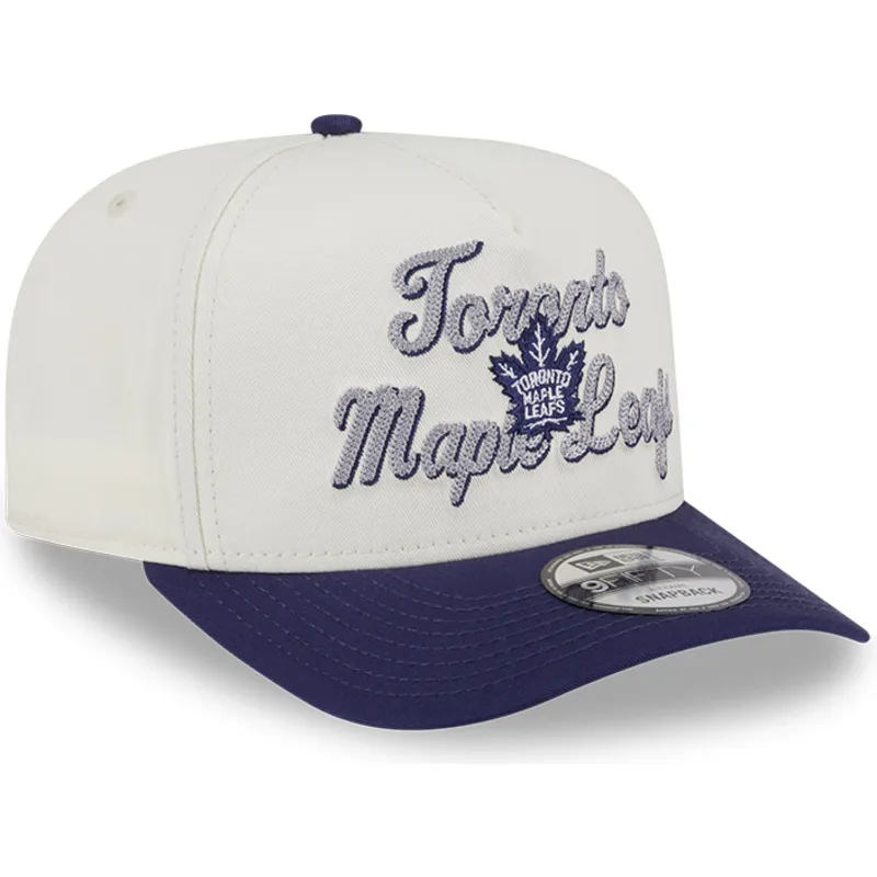 mutsid-kumer-beez-snapback-9fifty-a-frame-chainstitch-toronto-maple-leafs-nhl-new-era