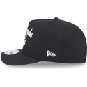 new-era-curved-brim-9fifty-a-frame-chainstitch-los-angeles-kings-nhl-black-snapback-cap