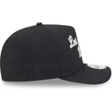new-era-curved-brim-9fifty-a-frame-chainstitch-los-angeles-kings-nhl-black-snapback-cap