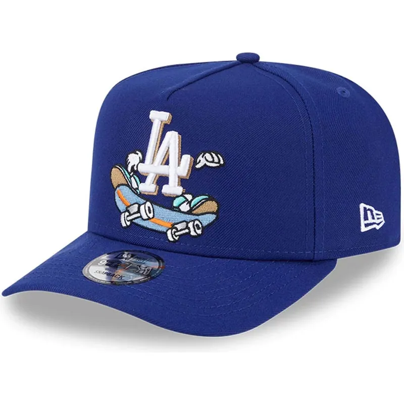 mutsid-kumer-sinine-snapback-9fifty-a-frame-cartoon-los-angeles-dodgers-mlb-new-era