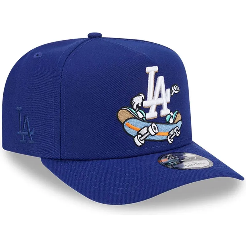 mutsid-kumer-sinine-snapback-9fifty-a-frame-cartoon-los-angeles-dodgers-mlb-new-era