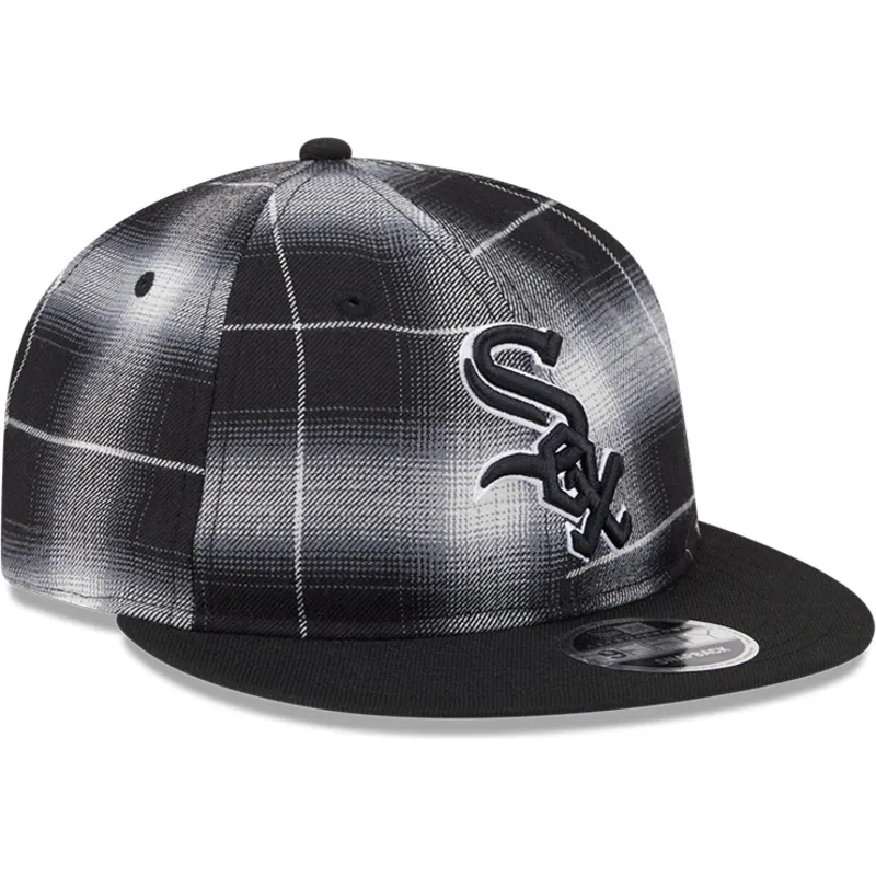 mutsid-lame-must-snapback-9fifty-retro-crown-plaid-chicago-white-sox-mlb-new-era