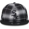 mutsid-lame-must-snapback-9fifty-retro-crown-plaid-chicago-white-sox-mlb-new-era