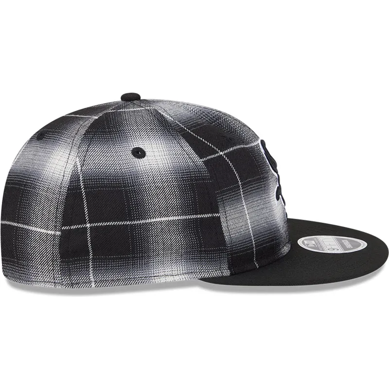 mutsid-lame-must-snapback-9fifty-retro-crown-plaid-chicago-white-sox-mlb-new-era