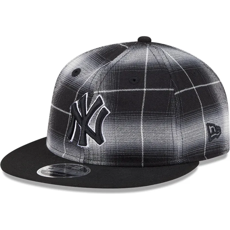 cap-lame-black-snapback-9fifty-retro-crown-plaid-new-york-yankees-mlb-new-era