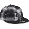 cap-lame-black-snapback-9fifty-retro-crown-plaid-oakland-athletics-mlb-new-era