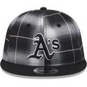 cap-lame-black-snapback-9fifty-retro-crown-plaid-oakland-athletics-mlb-new-era