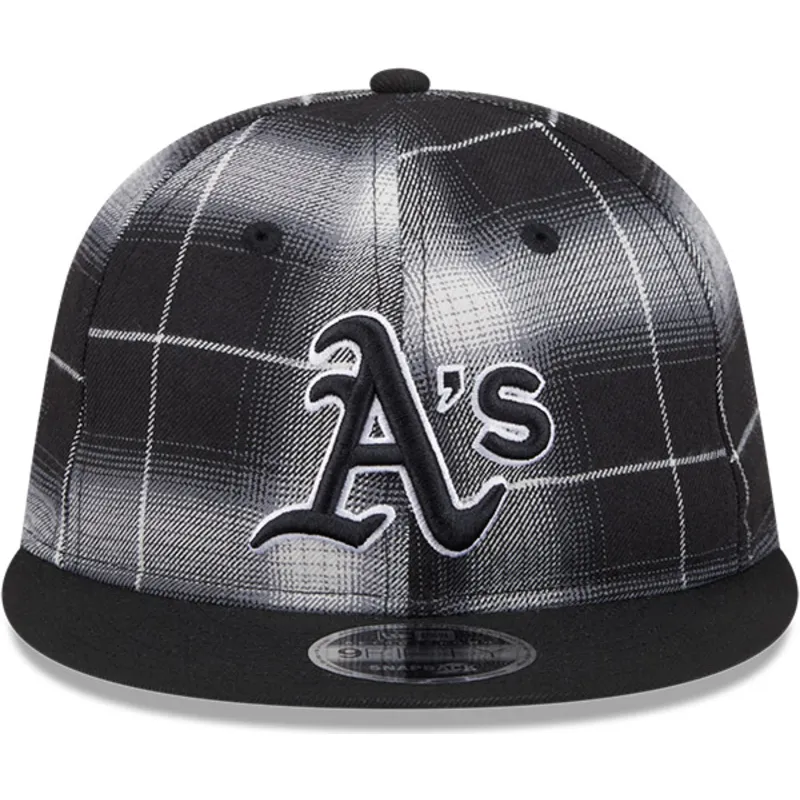 cap-lame-black-snapback-9fifty-retro-crown-plaid-oakland-athletics-mlb-new-era