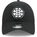 cap-kumer-black-adjustable-strap-9twenty-stamp-boston-bruins-nhl-new-era