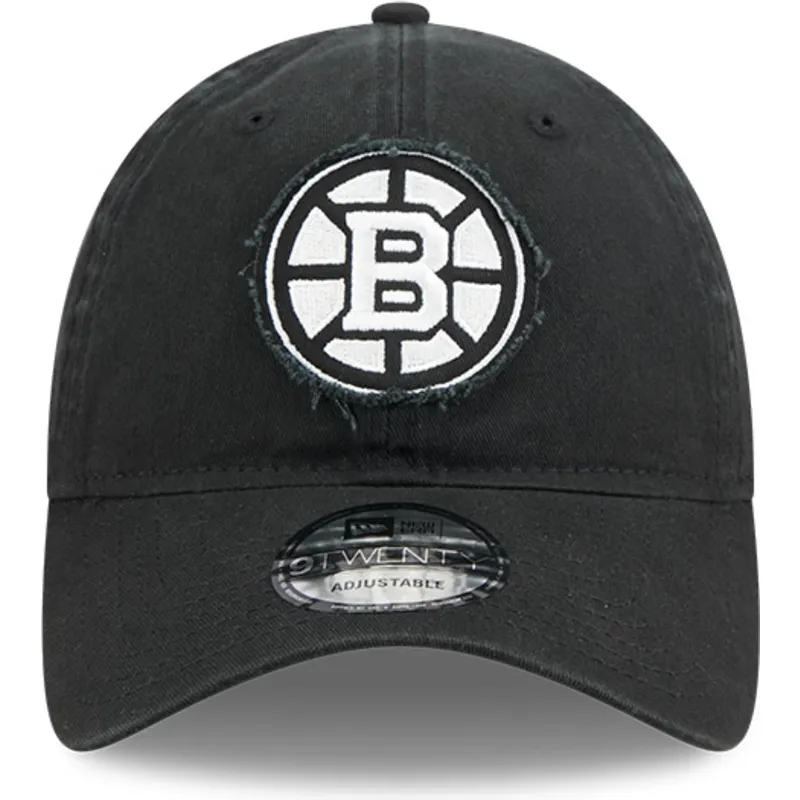 cap-kumer-black-adjustable-strap-9twenty-stamp-boston-bruins-nhl-new-era