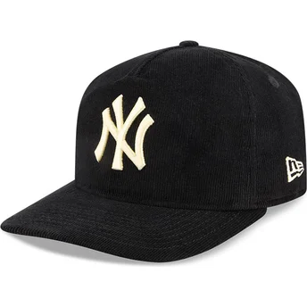 New Era Curved Brim 19TWENTY Nostalgic Golfer New York Yankees MLB Black Snapback Cap