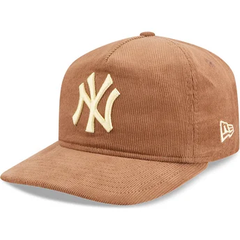 New Era Curved Brim 19TWENTY Nostalgic Golfer New York Yankees MLB Black Snapback Cap