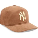 new-era-curved-brim-19twenty-nostalgic-golfer-new-york-yankees-mlb-black-snapback-cap