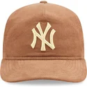 new-era-curved-brim-19twenty-nostalgic-golfer-new-york-yankees-mlb-black-snapback-cap