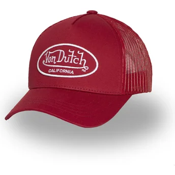 Mütsid kumer punane reguleeritav LOF B38 Von Dutch