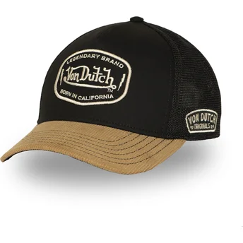Cap kumer black snapback Von Dutch