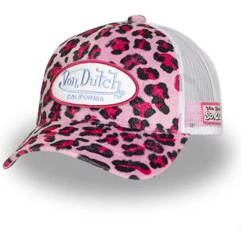 Cap kumer leopard snapback Von Dutch