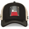 capslab-woodstock-pea6-naw6-peanuts-black-and-beige-trucker-hat