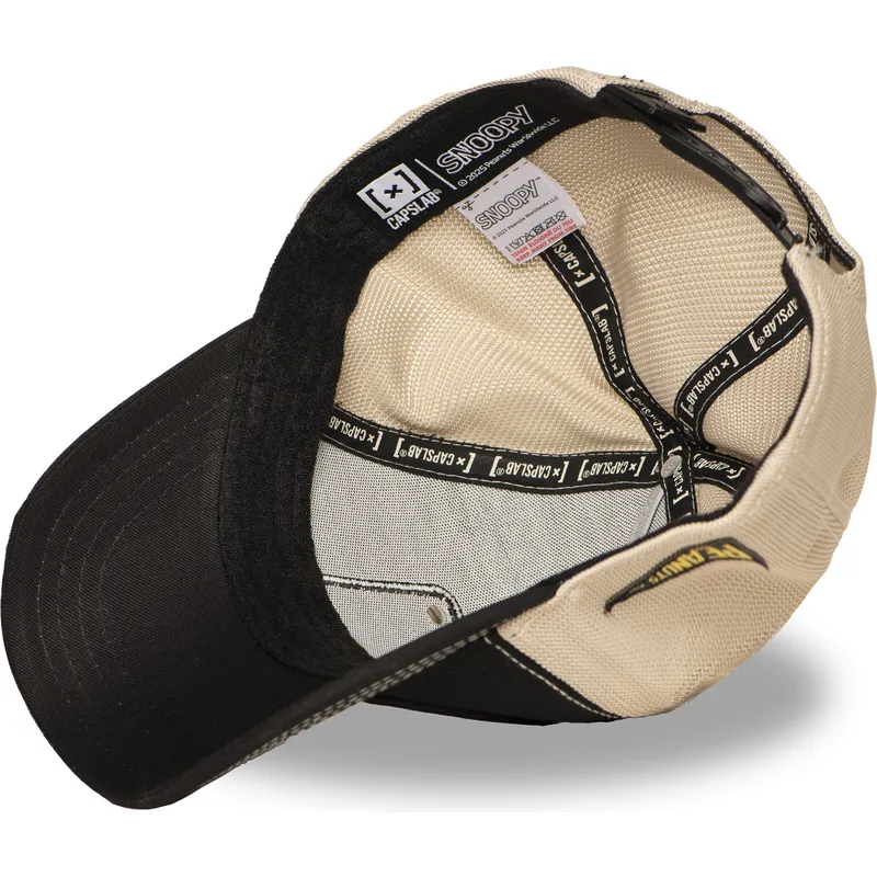 mutsid-kumer-must-snapback-pea6-naw6-snoopy-ja-charlie-brown-maapahklid-capslab