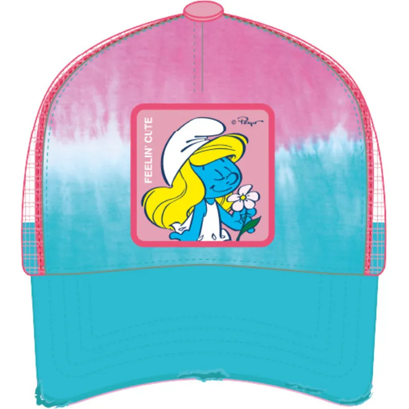 mutsid-kumer-mitmevarviline-snapback-smu-ett2-smurfette-smurfid-capslab