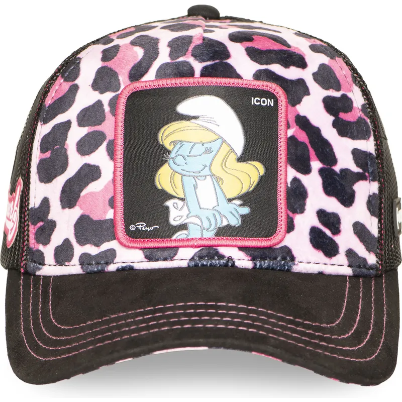 cap-kumer-leopard-snapback-smurfette-the-smurfs-capslab