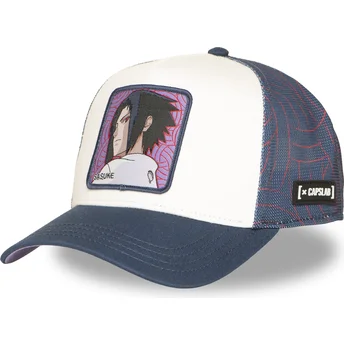 Cap kumer white snapback Sasuke Uchiha Naruto Capslab