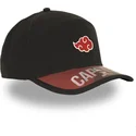 capslab-curved-brim-akatsuki-ns5-aka-naruto-black-adjustable-cap