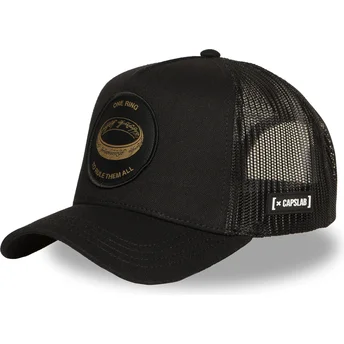 Cap kumer black snapback Anillo Único LOTR RIN2 El Señor One Ring The Lord of the Rings Capslab