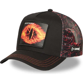 Cap kumer black snapback Sauron LOTR EYE El Señor Sauron The Lord of the Rings Capslab