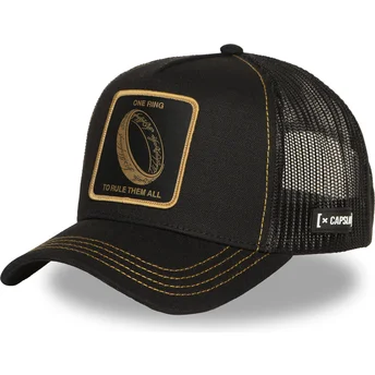 Cap kumer black snapback Anillo Único LOTR RIN El Señor One Ring The Lord of the Rings Capslab