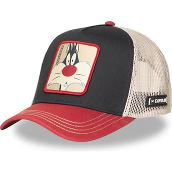 Capslab Sylvester LOO12 SYL Looney Tunes Multicolor Trucker Hat