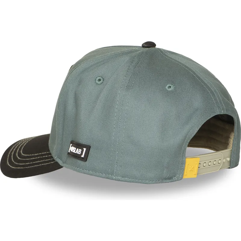 mutsid-kumer-roheline-snapback-loo12-daf2-daffy-duck-looney-tunes-capslab