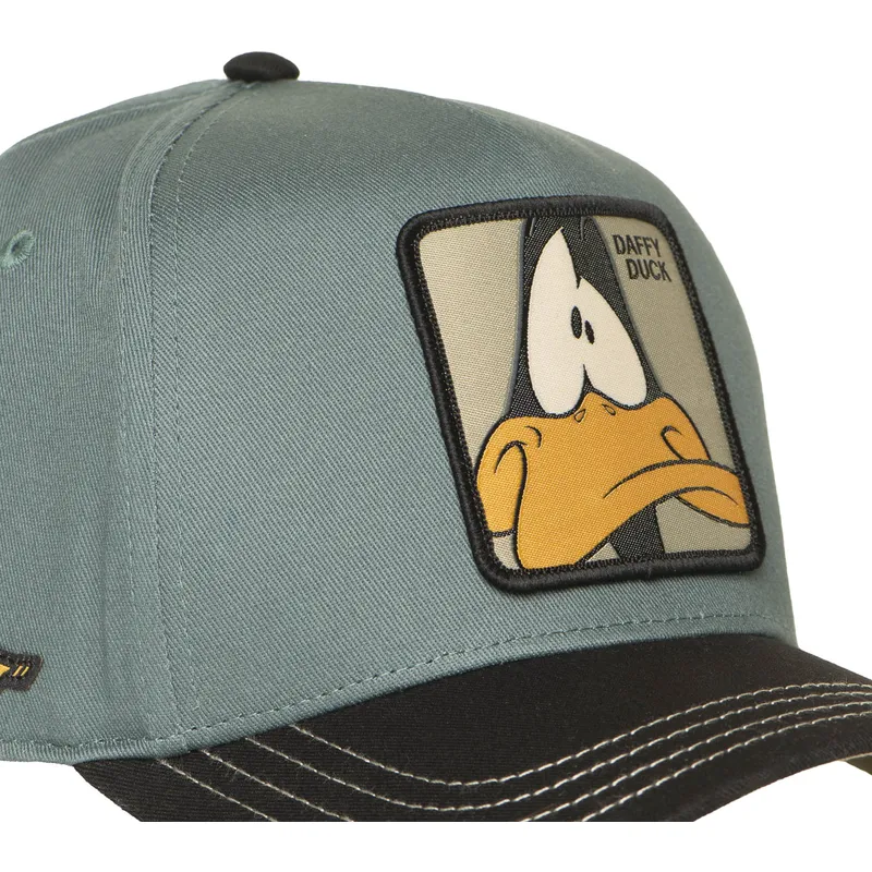 mutsid-kumer-roheline-snapback-loo12-daf2-daffy-duck-looney-tunes-capslab