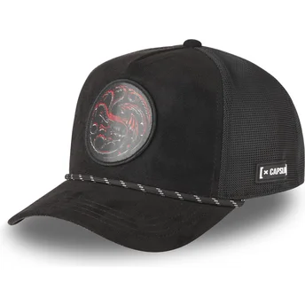 Mütsid kumer must snapback HOD SYM Targaryen Troonide mäng Capslab