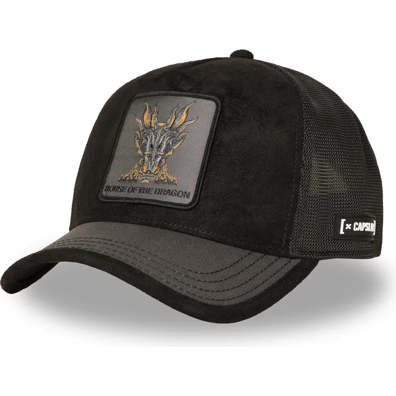 mutsid-kumer-veok-must-snapback-house-of-the-dragon-hod-dra-juego-game-of-thrones-capslab