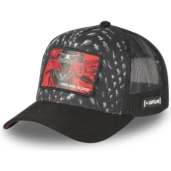 Mütsid kumer veok must snapback Dracarys Fire And Blood GOT BLO Juego Dracarys Game of Thrones Capslab