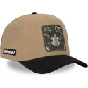 cap-kumer-brown-snapback-son-goku-dragon-ball-capslab