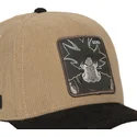 cap-kumer-brown-snapback-son-goku-dragon-ball-capslab