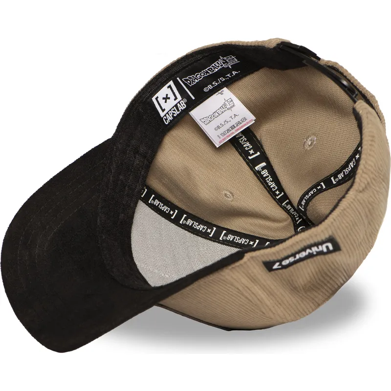 cap-kumer-brown-snapback-son-goku-dragon-ball-capslab