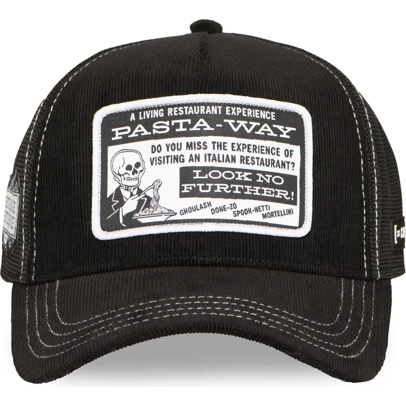 cap-kumer-black-snapback-pasta-way-beetlejuice-capslab