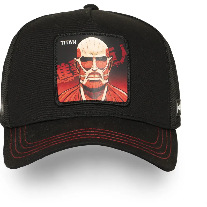 cap-kumer-black-snapback-colossal-titan-attack-on-titan-capslab