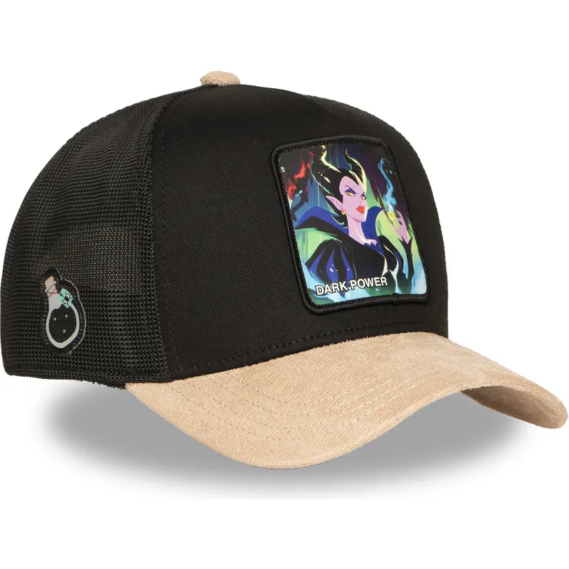 cap-kumer-black-snapback-maleficent-disney-capslab