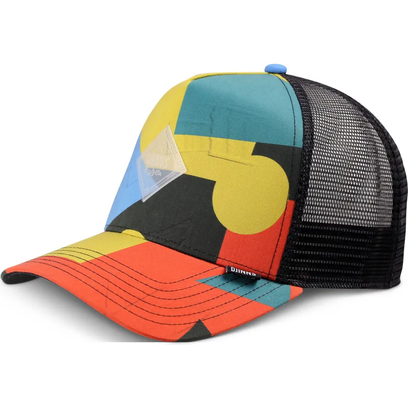 mutsid-kumer-mitmevarviline-snapback-geometric-dark-hft-djinns mutsid-kumer-mitmevarviline-snapback-geometric-dark-hft-djinns