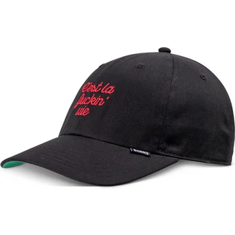 Cap kumer black adjustable strap Djinns