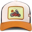 mutsid-kumer-pruun-snapback-riding-fast-hft-coastal