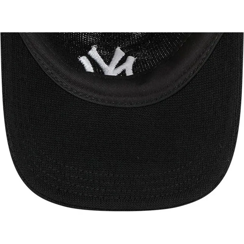 cap-kumer-black-adjustable-strap-9twenty-merino-wool-yarn-new-york-yankees-mlb-new-era
